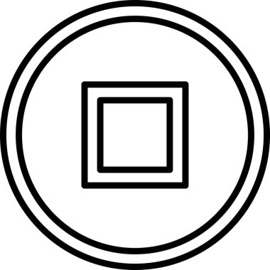 Simge vektör çizim durdurmak