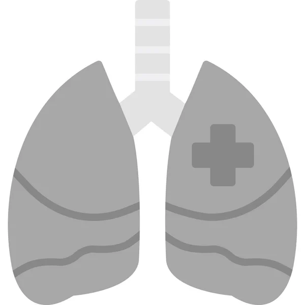 Icono Del Vector Atención Médica Sanitaria Estilo Bicolor Símbolo Plano — Archivo Imágenes Vectoriales