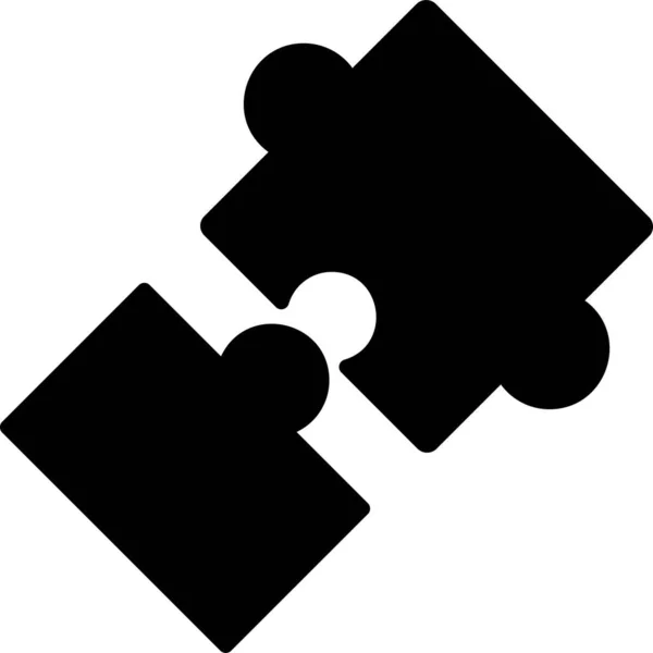 Puzzle 아이콘 Vector Illustration — 스톡 벡터
