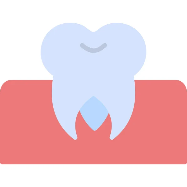 歯のベクトル図 Molar — ストックベクタ