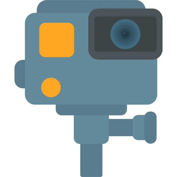 Camera Web Icon Simple Illustration — Stock Vector