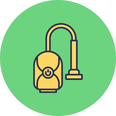 vector illustration of modern Vacuum Cleaner