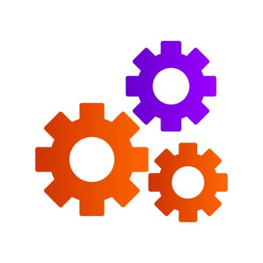 ayar simgesi vektör illüstrasyonu 