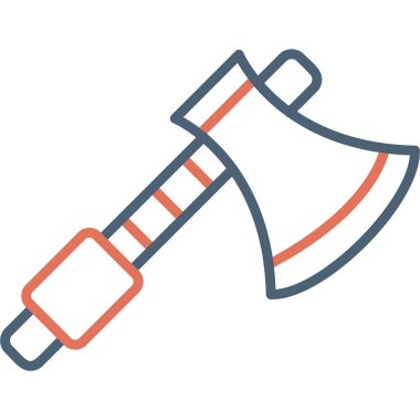 Balta. Web simgesi basit illüstrasyon