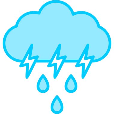 vector cloud technology icon illustration