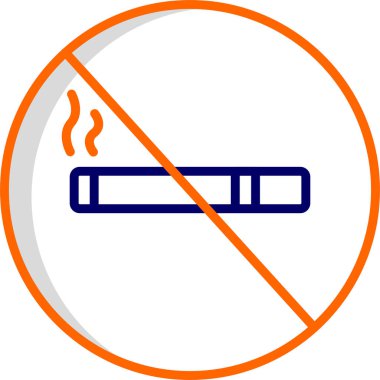 Soyut grupta sigara içilen simge yok