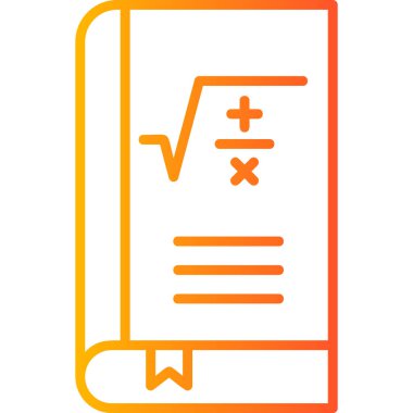 Kitap. Web simgesi basit illüstrasyon