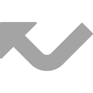 Ok. Web simgesi basit illüstrasyon