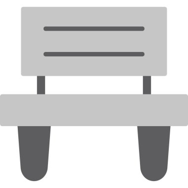 Masa. Web simgesi basit illüstrasyon