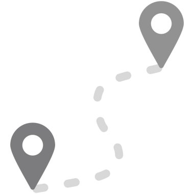 Yönlendirme web simgesi basit illüstrasyon