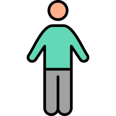 Evlat. Web simgesi vektör illüstrasyonu