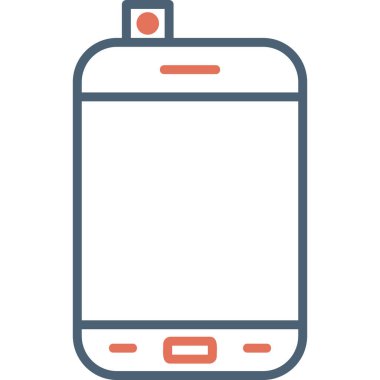 akıllı telefon simgesi vektör illüstrasyonu