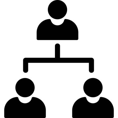 Çalışma Yönetimi simgesi vektör illüstrasyonu