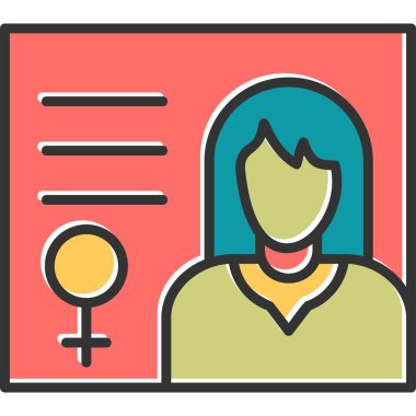 kullanıcı. Web simgesi basit illüstrasyon