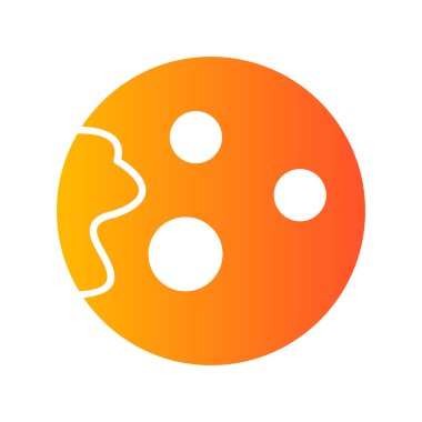 Gezegen simge vektör çizim