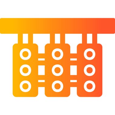 Trafik ışığı simgesi, vektör illüstrasyonu