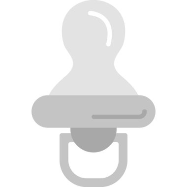 Emzik simgesi vektör çizimi