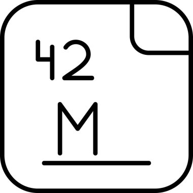 dosya biçimi simgesi, vektör illüstrasyonu