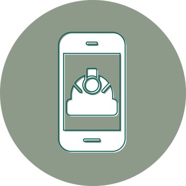 seo modern simgesinin vektör illüstrasyonu