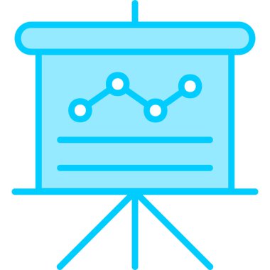 Analizler. Web simgesi basit illüstrasyon