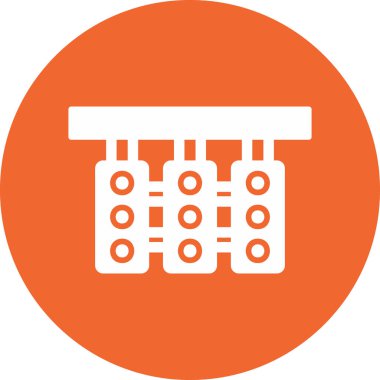 Trafik ışığı simgesi, vektör illüstrasyonu