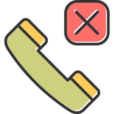 - Telefon. Web simgesi basit illüstrasyon