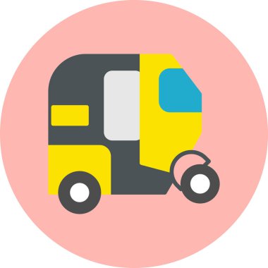 araba simgesi vektör illüstrasyonu