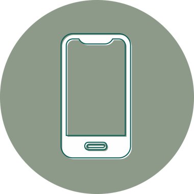 akıllı telefon simgesi vektör illüstrasyonu