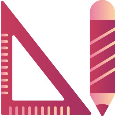 Utensiller modern simge, vektör illüstrasyonu