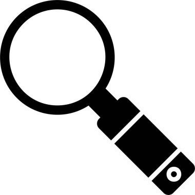 Ara. Web simgesi basit illüstrasyon 