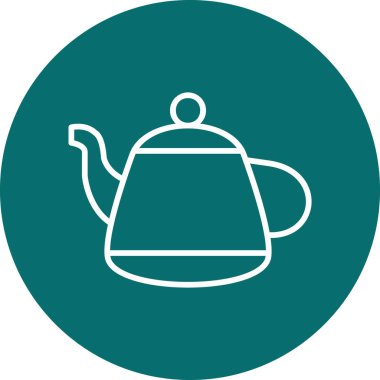 çay Kupası simge vektör çizim