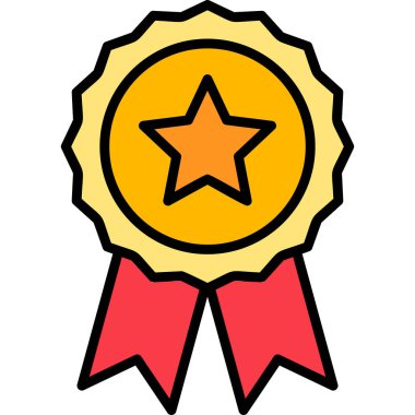 ödül simgesi vektör illüstrasyonu