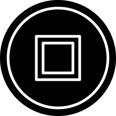 Simge vektör çizim durdurmak