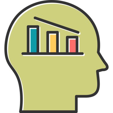 Büyüme simgesi, modern tasarım illüstrasyonu