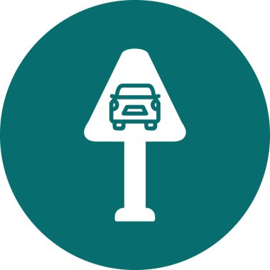 Modern otomatik simgenin vektör illüstrasyonu