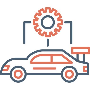 Araba tamiri. Web simgesi