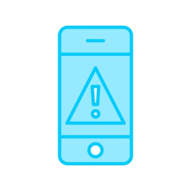 akıllı telefon simgesi vektör illüstrasyonu