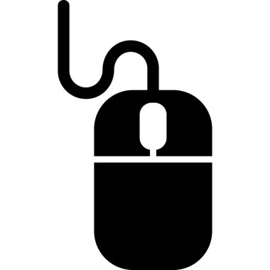 fare düz vektör simgesi