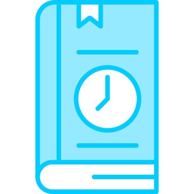 Kitap. Web simgesi basit illüstrasyon