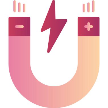 mıknatıs simgesi vektör çizimi