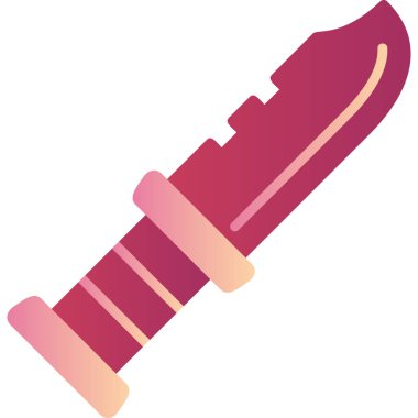 bıçak simgesi vektör illüstrasyonu