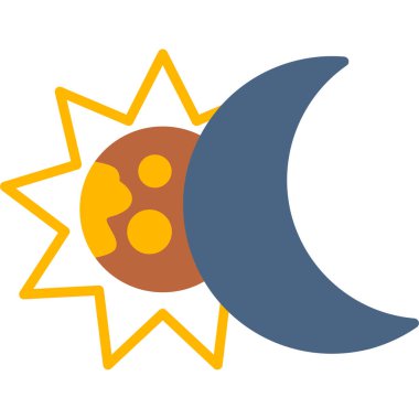 Ayın soyut web renk çizimi  