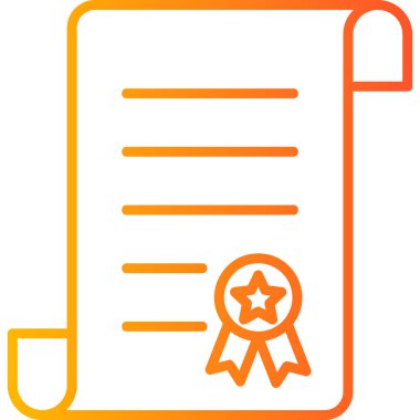 Garanti veriyorum. Web simgesi vektör illüstrasyonu