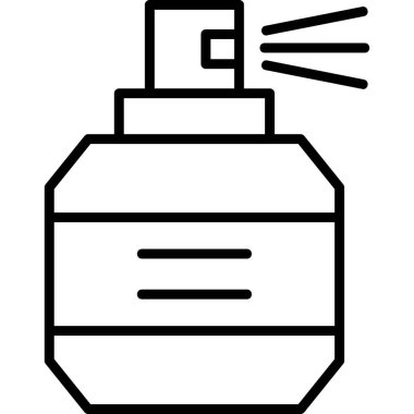 parfüm simge vektör çizim