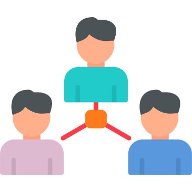 İş ekibi, insanlar vektör illüstrasyon 