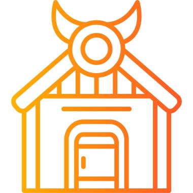  ev web simgesi basit illüstrasyon