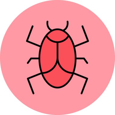 Hata modern simgesi, vektör illüstrasyonu 