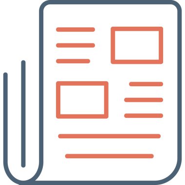 Dosya. Web simgesi basit illüstrasyon