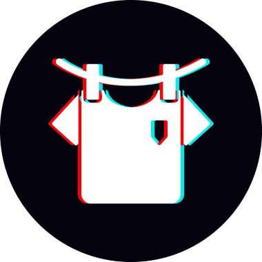 Hand Washing Clothes, vector icon