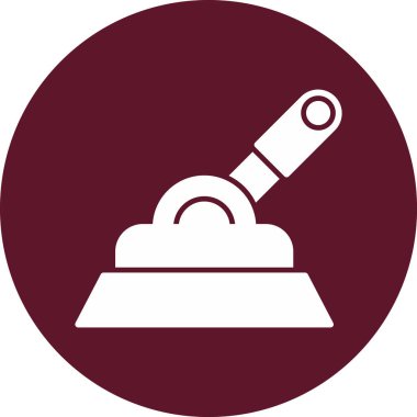 Basit illüstrasyon levye web simgesini kontrol et